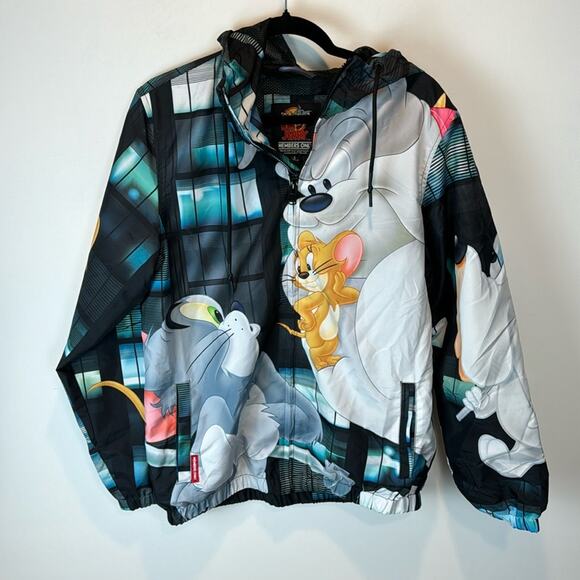 Tom and Jerry Members Only Jacket - Men's Small - Picture 1 of 8